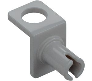 LEGO Grigio pietra medio Supporto per il collo con perno (48724 / 65180)