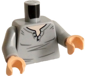 LEGO Grigio pietra medio Owen Grady Minifigure Busto (973 / 76382)