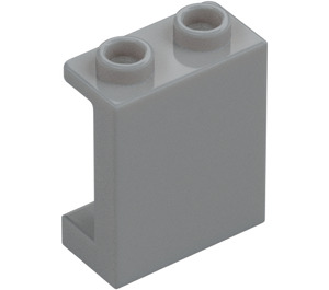 LEGO Medium Stone Gray Panel 1 x 2 x 2 with Side Supports, Hollow Studs (35378 / 87552)