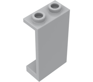 LEGO Medium Stone Gray Panel 1 x 2 x 3 without Side Supports, Hollow Studs (2362 / 30009)