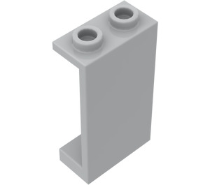 LEGO Mittleres Steingrau Panel 1 x 2 x 3 ohne seitliche Stützen, hohle Bolzen (2362 / 30009)