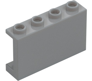 LEGO Gris piedra medio Panel 1 x 4 x 2 (14718)