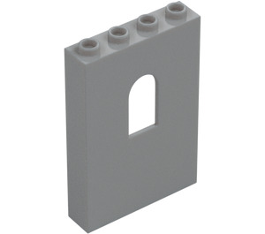 LEGO Medium Stone Gray Panel 1 x 4 x 5 with Window (60808)