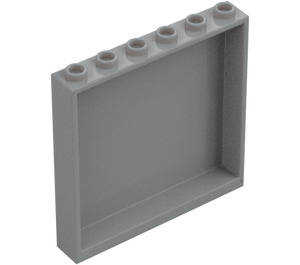 LEGO Grigio pietra medio Pannello 1 x 6 x 5 (35286 / 59349)