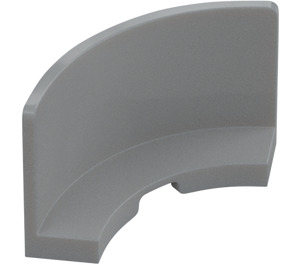 LEGO Medium Stone Gray Panel 3 x 3 x 2 Round Corner (3535)