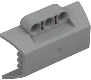 LEGO Medium Stone Gray Panel 4 x 6 Side Flaring Intake with Three Holes (61069)