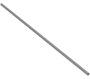 LEGO Medium Stone Gray Plastic Hose 16.8 cm (21 Studs) (76259)