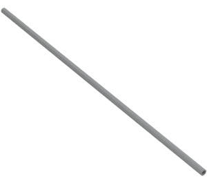 LEGO Medium Stone Gray Plastic Hose 16 cm (20 Studs) (48594 / 60677)