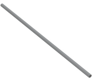 LEGO Medium Stone Gray Plastic Hose 3mm diameter 12.8cm (16 Studs) (54867 / 85532)