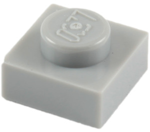 LEGO Medium Stone Gray Plate 1 x 1 (3024 / 30008)
