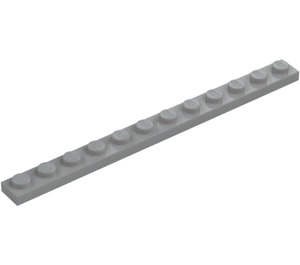 LEGO Střední kamenná šedá Deska 1 x 12 (60479)