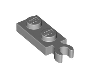 LEGO Medium Stone Gray Plate 1 x 2 with Clip (78256)