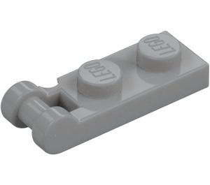 LEGO Medium Stone Gray Plate 1 x 2 with End Bar Handle (60478)