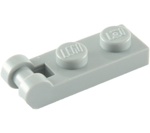 LEGO Medium Stone Gray Plate 1 x 2 with End Bar Handle (60478)