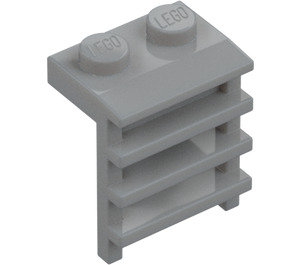 LEGO Gris piedra medio Placa 1 x 2 con Escalera (4175 / 31593)