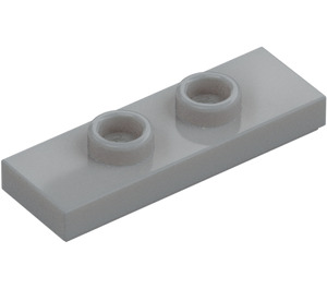 LEGO Mittleres Steingrau Platte 1 x 3 mit 2 Noppen (34103)