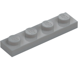 LEGO Medium steengrijs Plaat 1 x 4 (3710)