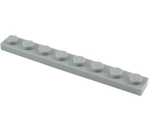 LEGO Medium Stone Gray Plate 1 x 8 (3460)