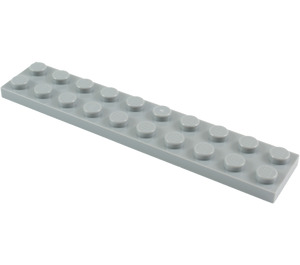 LEGO Gris pierre moyen assiette 2 x 10 (3832)