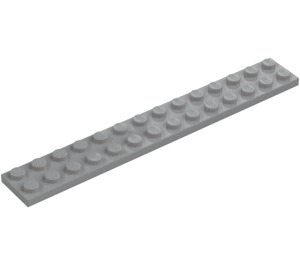 LEGO Střední kamenná šedá Deska 2 x 14 (91988)