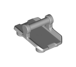 LEGO Medium Stone Gray Plate 2 x 3 with Horizontal Bar (30166)