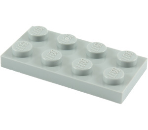 LEGO Medium Stone Gray Plate 2 x 4 (3020)