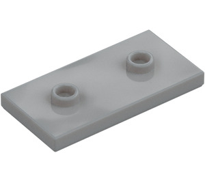 LEGO Medium Stone Gray Plate 2 x 4 with 2 Studs (65509)