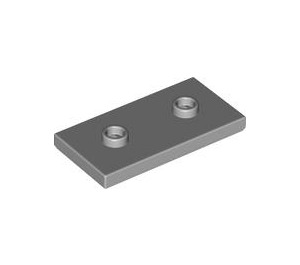 LEGO Medium Stone Gray Plate 2 x 4 with 2 Studs (65509)