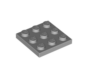 LEGO Mittleres Steingrau Platte 3 x 3 (11212)