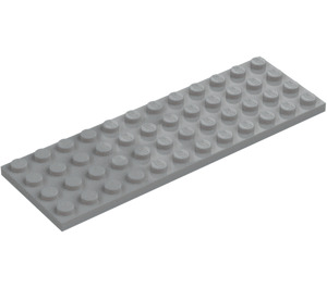 LEGO Keskitumma kivenharmaa Levy 4 x 12 (3029)