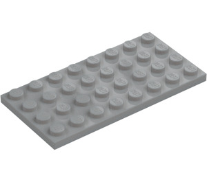 LEGO Gris Pierre Moyen assiette 4 x 8 (3035)