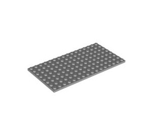 LEGO Medium Stone Gray Plate 8 x 16 (92438)