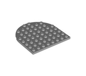 LEGO Gris pierre moyen assiette 8 x 8 Rond Demi Cercle (41948)
