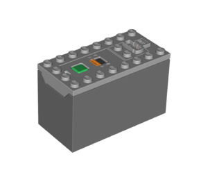 LEGO Medium Stone Gray Power Functions Battery Box (AAA Non-Rechargeable) (64228 / 87513)