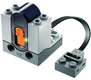 LEGO Střední kamenná šedá Power Functions Infrared Receiver Verze 2 (14486 / 58148)