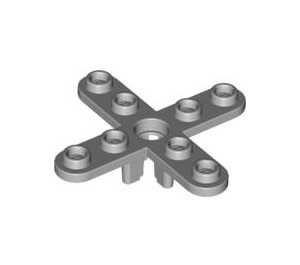 LEGO Medium Stone Gray Propeller 4 Blade 5 Diameter with Open Connector (2479)