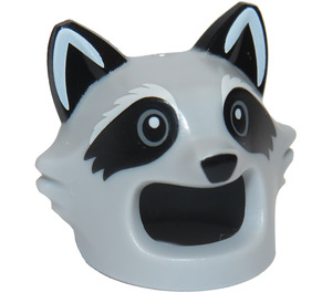 LEGO Grigio pietra medio Raccoon Copricapo per Costume