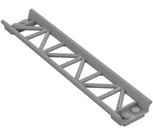 LEGO Medium Stone Gray Rail 2 x 16 with 3.2 Shaft (25059)