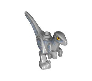 LEGO Medium Stone Gray Raptor with Blue Markings (106405)