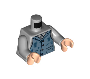 LEGO Medium Stone Gray Ray Torso (76382)