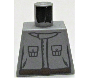LEGO Medium Stone Gray Rebel Technician Torso without Arms (973)