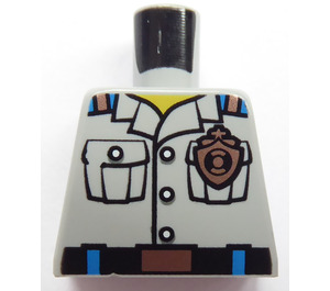 LEGO Gris piedra medio Rescuer Torso sin brazos (973)