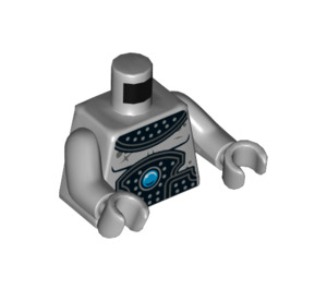 LEGO Střední kamenná šedá Rogon Minifigurka Trup (973 / 76382)