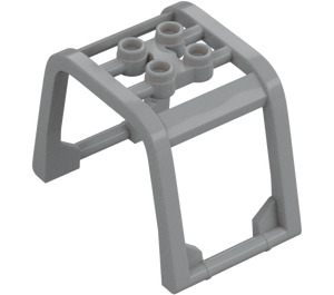 LEGO Medium Stone Gray Roll Cage 4 x 6 x 3 (31498 / 64450)