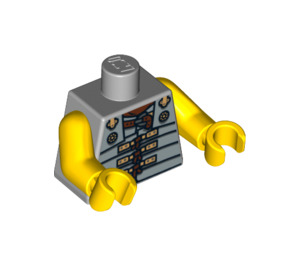 LEGO Medium Stone Gray Roman Soldier Torso (973 / 88585)