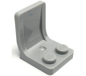 LEGO Medium Stone Gray Seat 2 x 2 with Sprue Mark (4079)