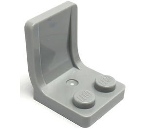 LEGO Medium Stone Gray Seat 2 x 2 with Sprue Mark in Seat (4079)