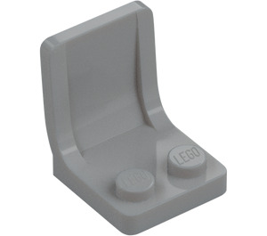 LEGO Medium Stone Gray Seat 2 x 2 without Sprue Mark in Seat (4079)