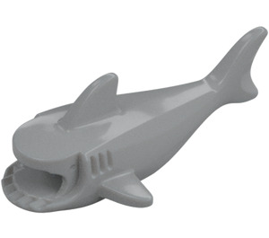 LEGO Medium Stone Gray Shark Body with Gills (14518)