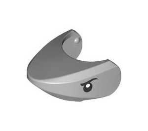 LEGO Medium Stone Gray Shark Head with Eyes (2548 / 103199)